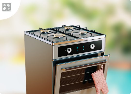 На каком огне эффективнее всего готовить еду на газовой плите?